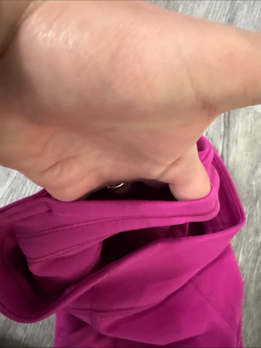 Lululemon Invigorate High Rise 23" Inseam Legging Size 4 "Ripened Raspberry - Picture 8 of 11